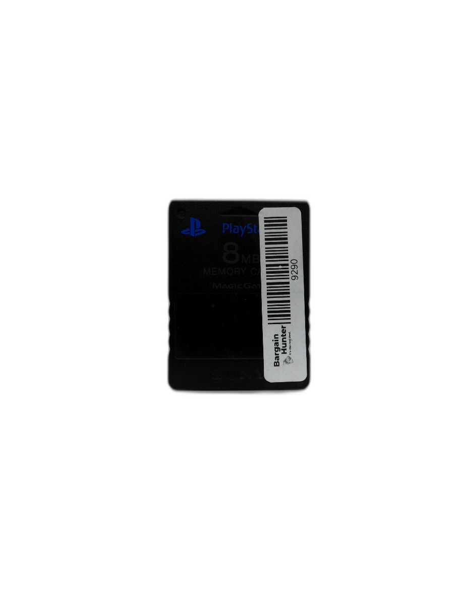 Sony PlayStation 8mb Memory Card Game PS2