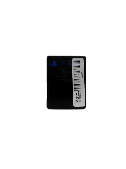 Sony PlayStation 8mb Memory Card Game PS2