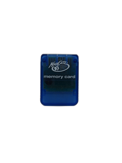 Mad Catz PS2 Blue Memory Card PS1
