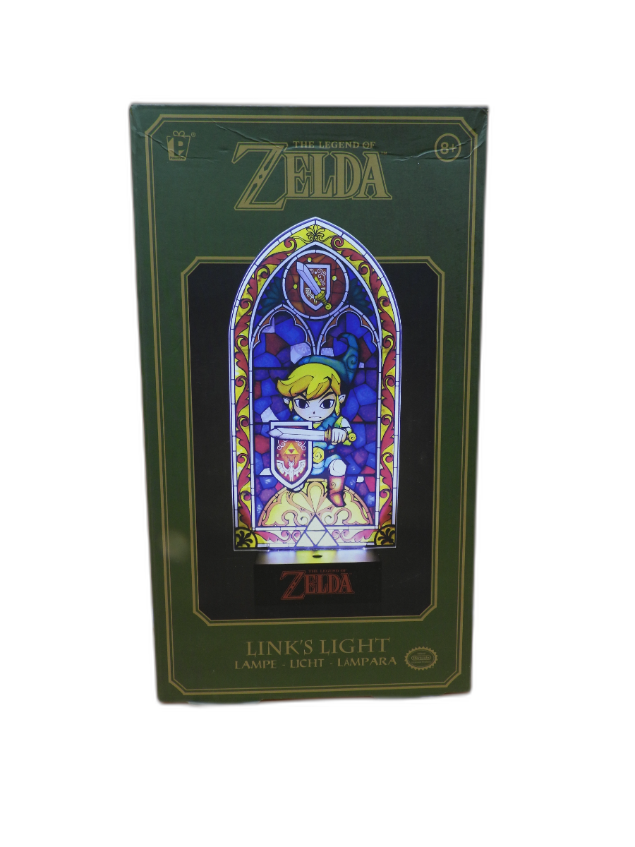 The Legend of Zelda Link's Light Stained Glass Lamp Paladone