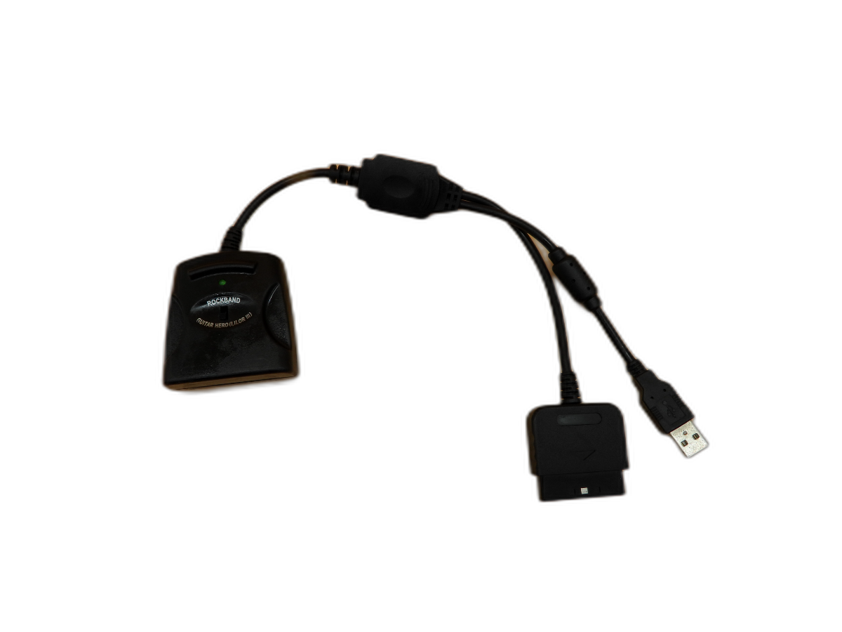 Gamequip Receiver for Rock Band and Guitar Hero Playstation Game