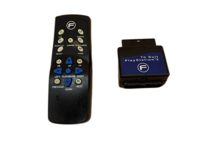 Futuretronics Dvd Remote and Adapter for PlayStation 2 Game