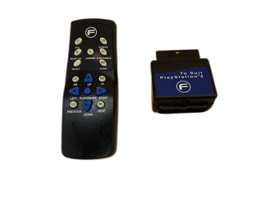 Futuretronics Dvd Remote and Adapter for PlayStation 2 Game