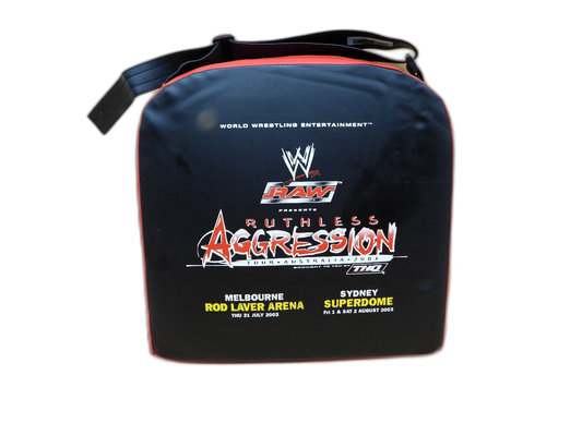 WWE RAW Ruthless Aggression Tour Australia 2003 Seat Cushion Rare Memorabilia