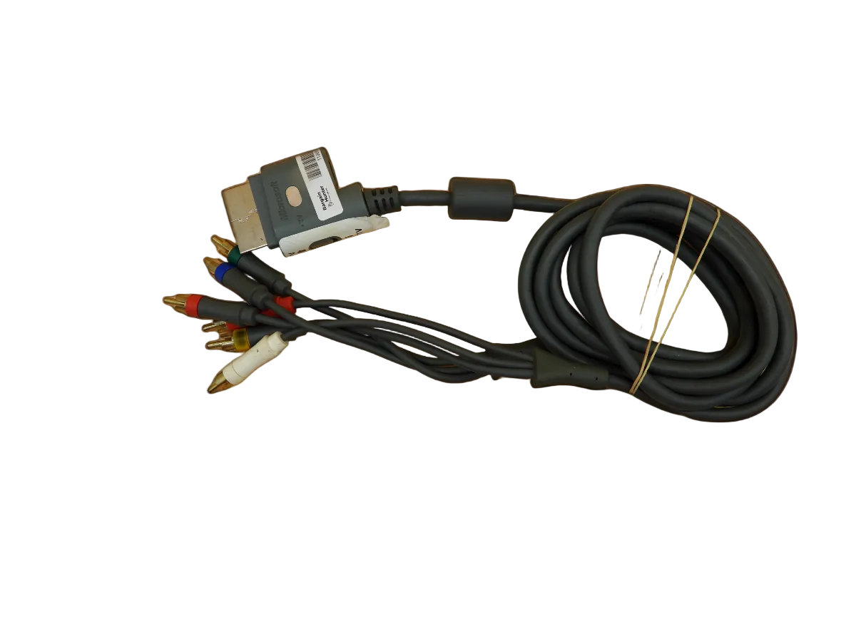 Microsoft Xbox 360 Component HD Av Cable Game