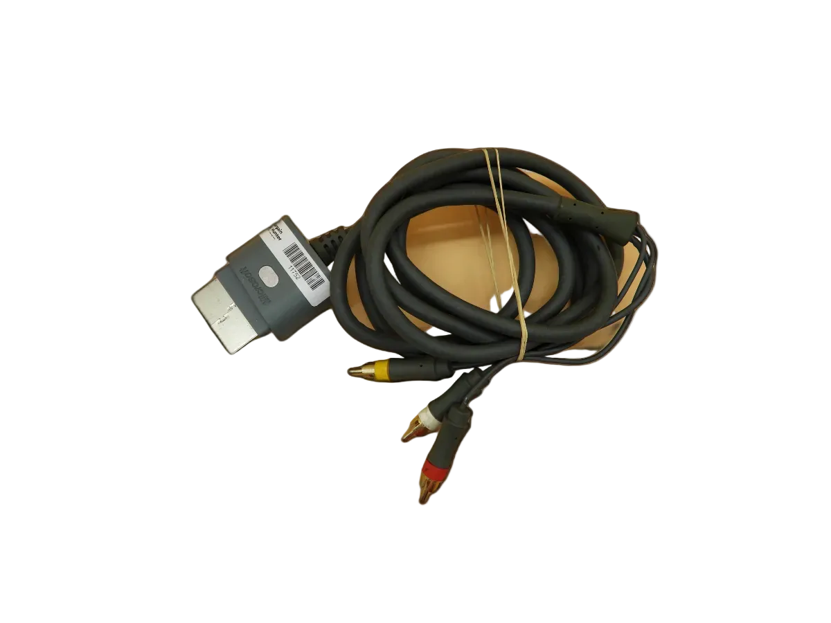 Microsoft Xbox 360 Composite Av Cable Game
