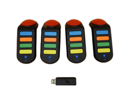 Wireless Buzz! Buzzers Controller for PlayStation 3 Sleh 00069 RUSTED RECEIVER
