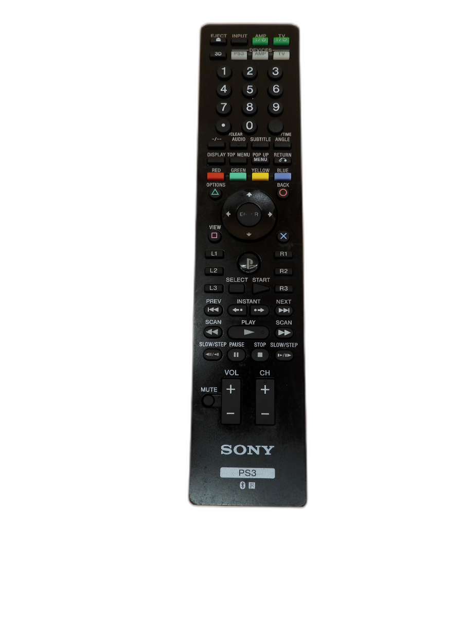 Sony PS3 Bluetooth Remote Control Cech Zrc1e BROCKEN BACK COVER