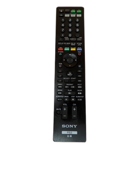 Sony PS3 Bluetooth Remote Control Cech Zrc1e BROCKEN BACK COVER