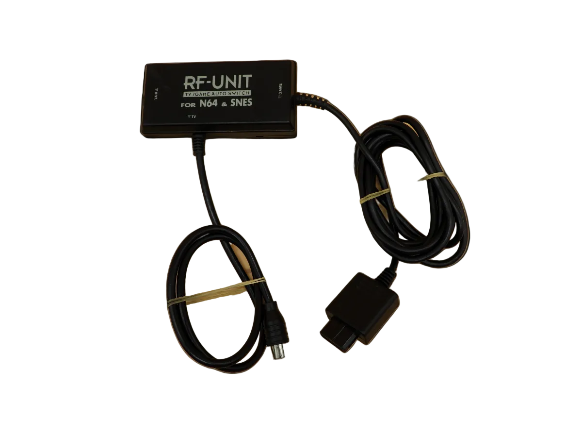 Auto Rf Unit Tv/game Switch for N64 and Snes N64 SNES