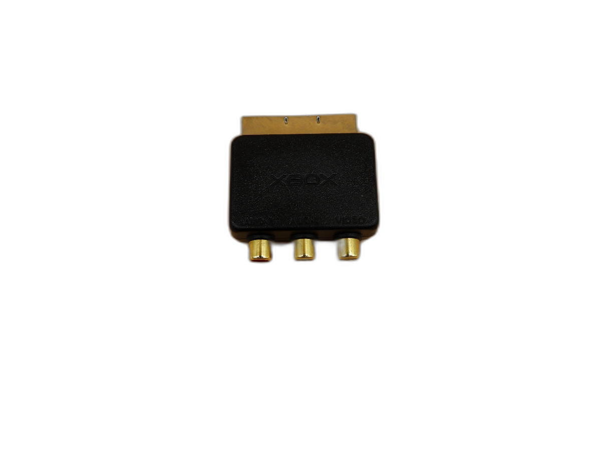 Xbox 360 Scart to Composite Av Adapter Microsoft Game
