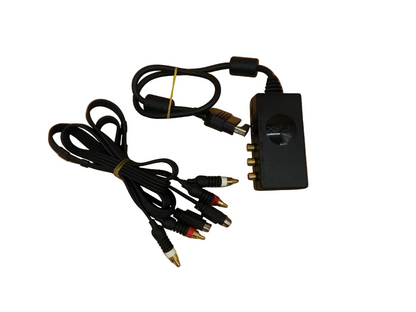 Microsoft Xbox Advanced Av Pack X08 25261 Game With Cables 