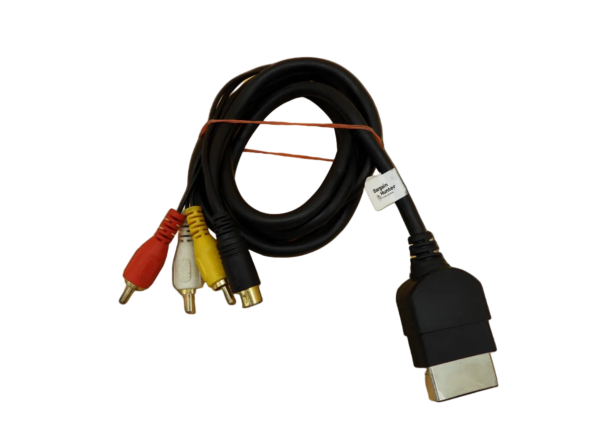 Aftermarket Xbox original Av / S Video Cable 