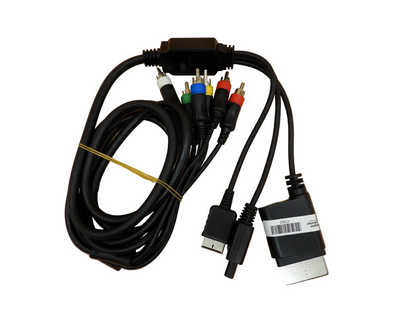 Xbox 360 / PS2 / N64 / SNES Aftermarket HD Component AV Cable