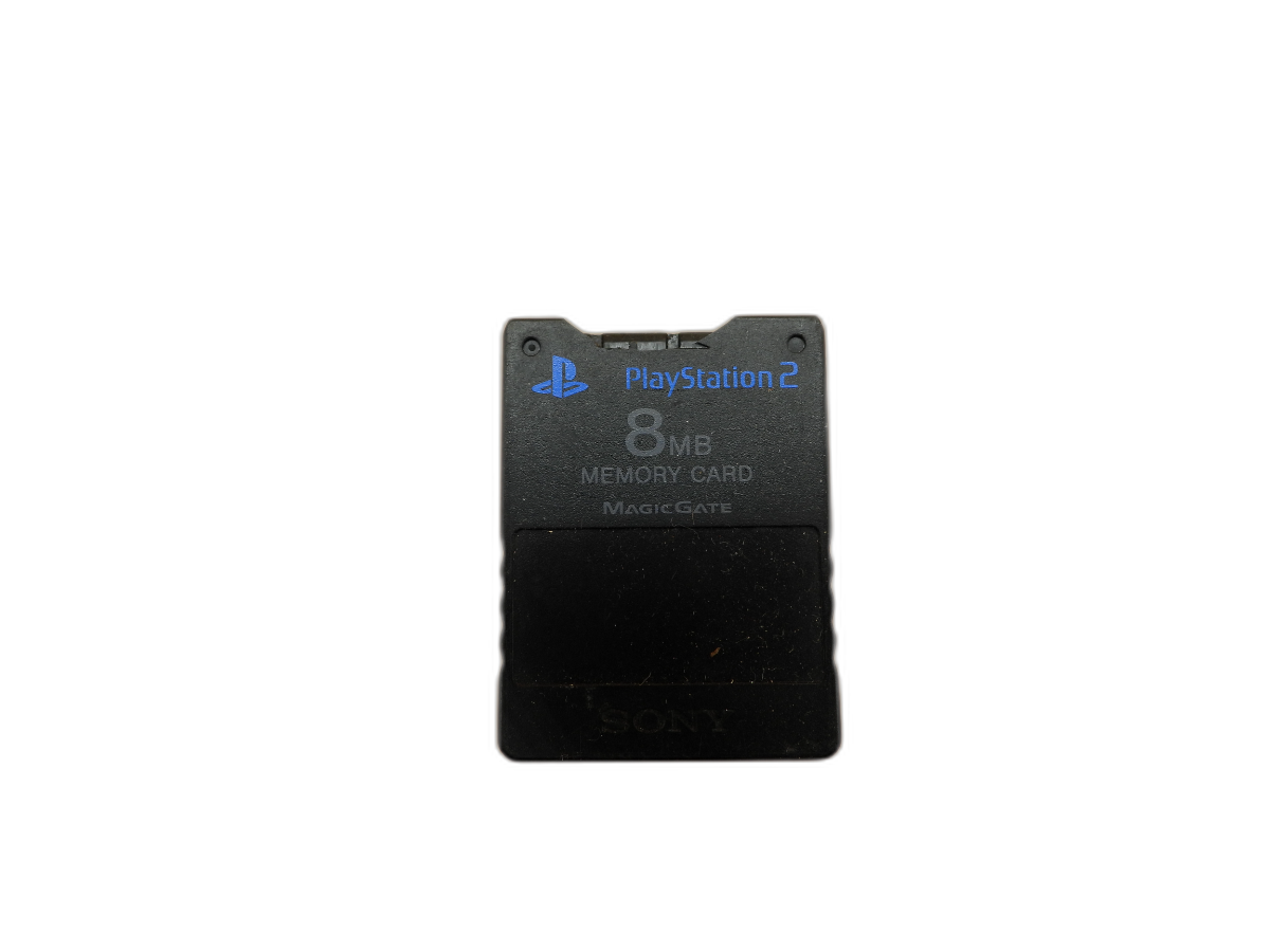 Sony PlayStation 2 8mb Memory Card Game DAMAGED 
