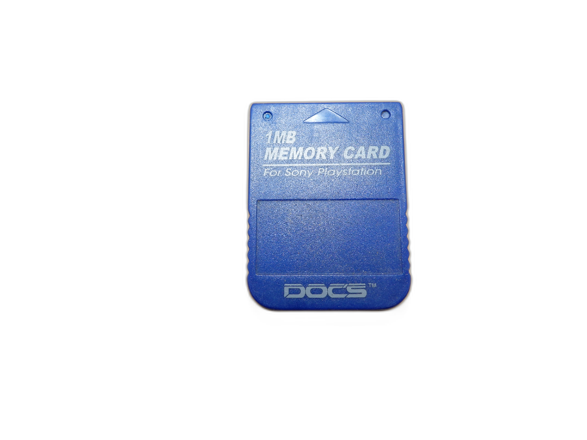 Sony PlayStation PS1 1mb Memory Card Scph 1020 Doc's Game