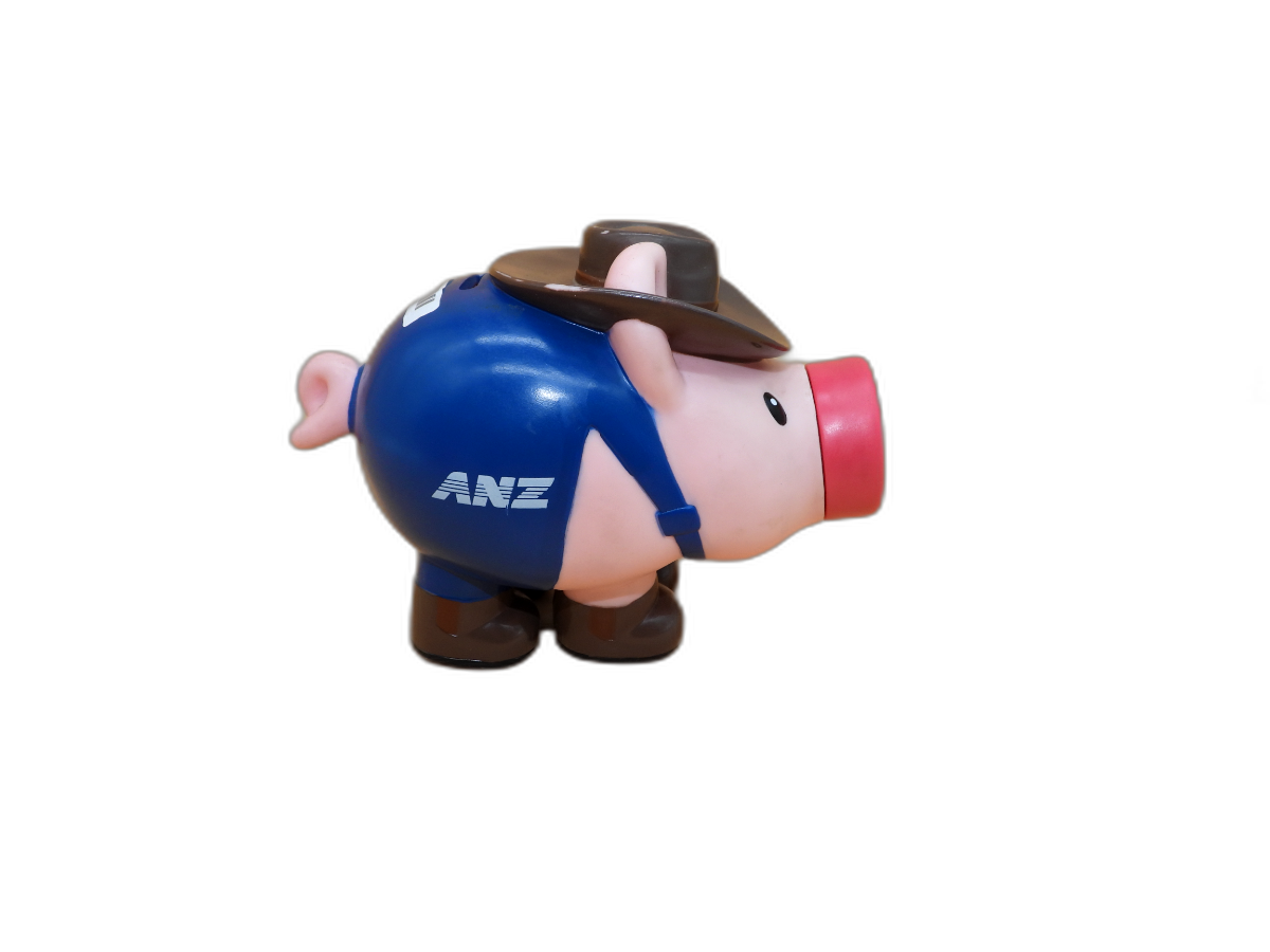 Anz Cowboy Piggy Bank Coin Bank