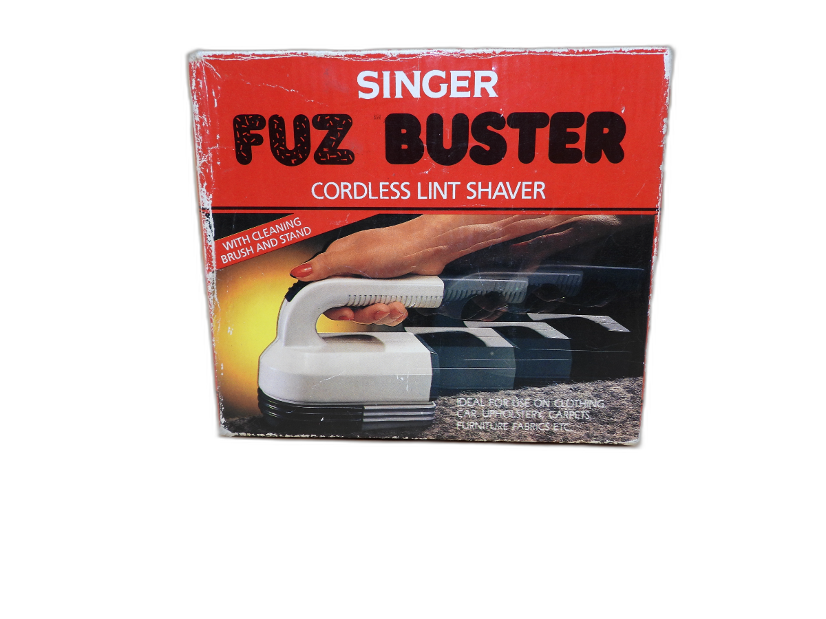 Singer Fuz Buster Cordless Fabric Lint Shaver NO POWER SUPPLY