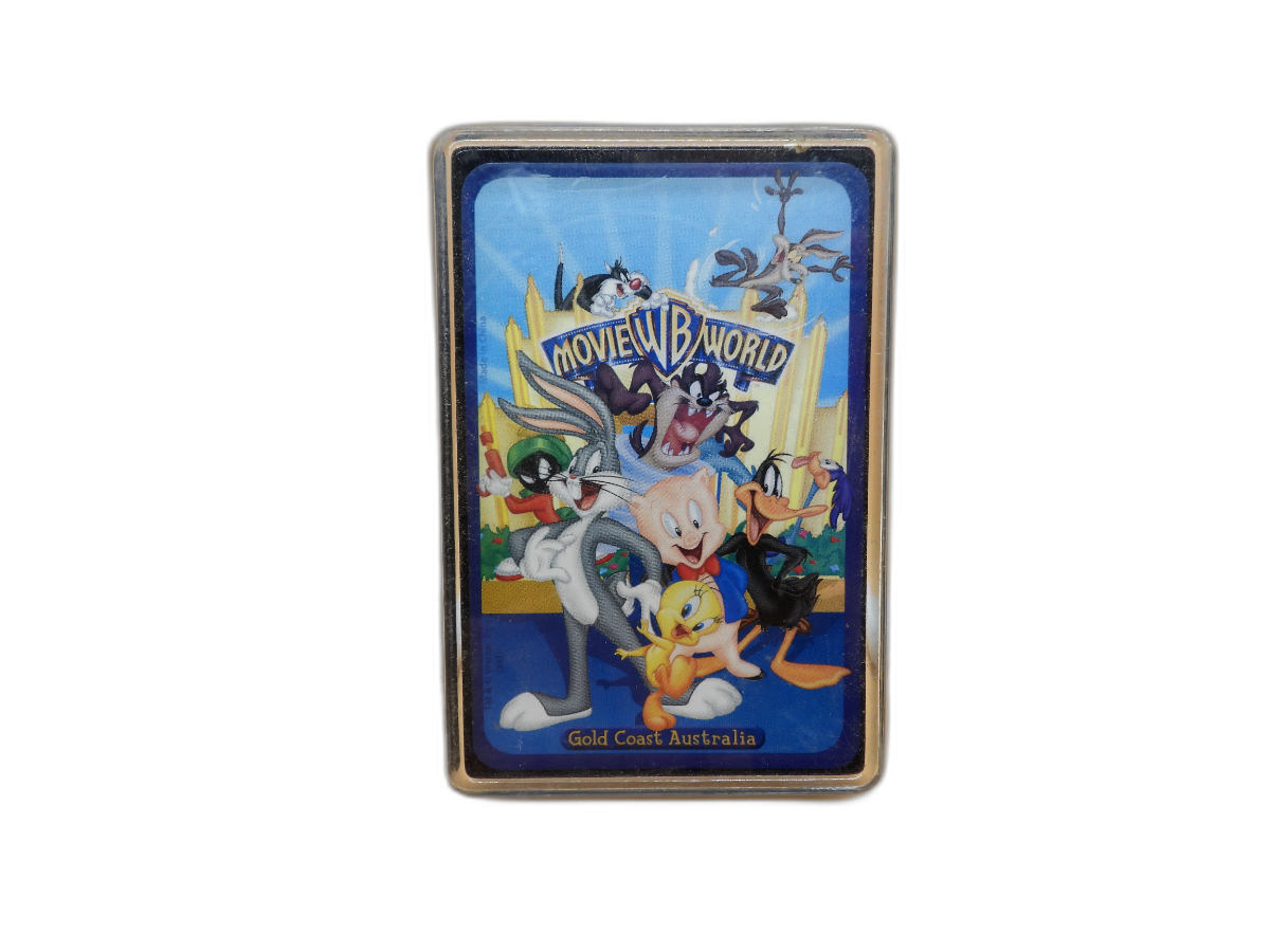 Warner Bros Movie World Gold Coast Playing Cards
