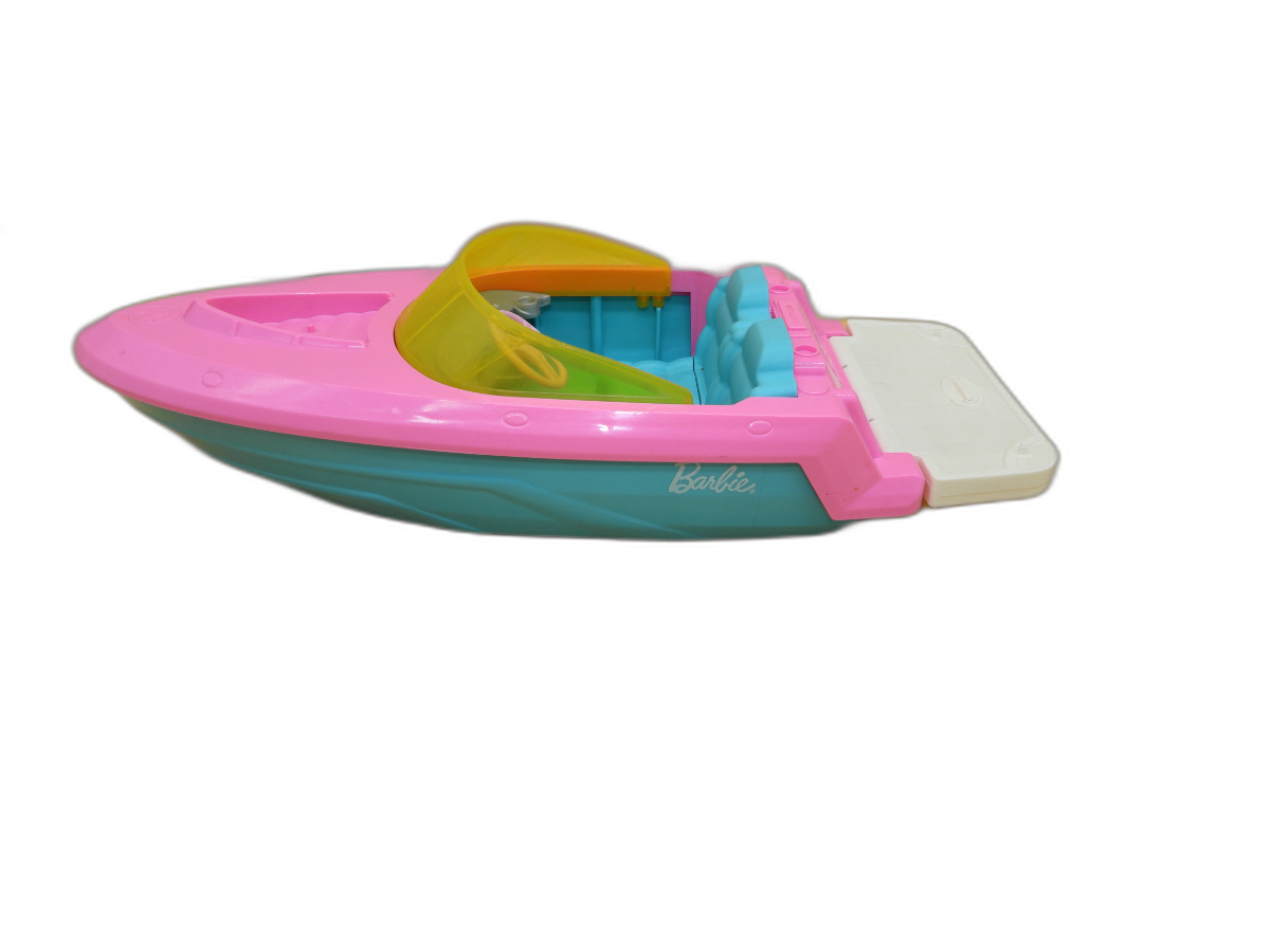 Barbie Plastic Speed Boat Toy Dreamland Doll
