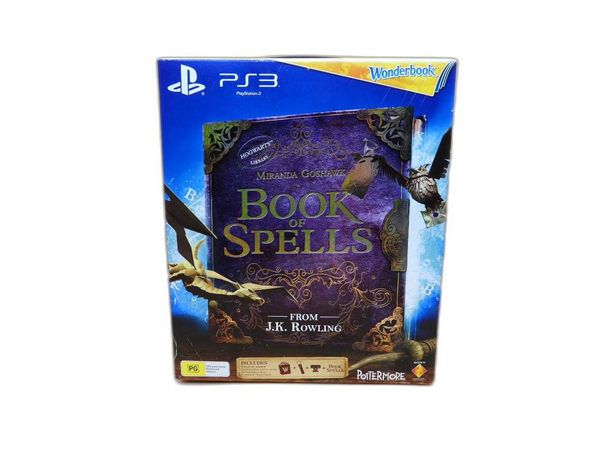 Wonderbook Book of Spells PS3 Sony Game Missing Camera 