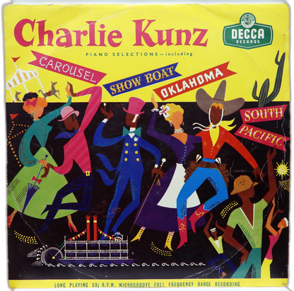 Charlie Kunz Piano Selections Vinyl Record Lka 4091 Decca