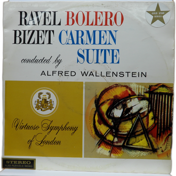 Ravel Bolero / Bizet Carmen Suite Vinyl Record Astor