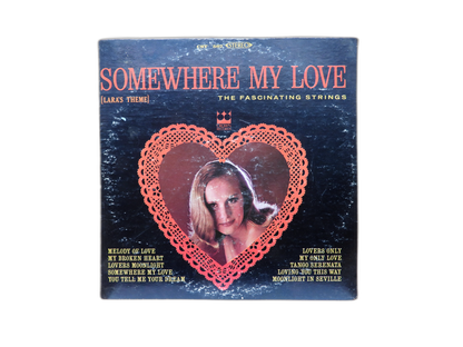The Fascinating Strings Somewhere My Love Lara's Theme Vinyl Lp Cst 567 Crown Re