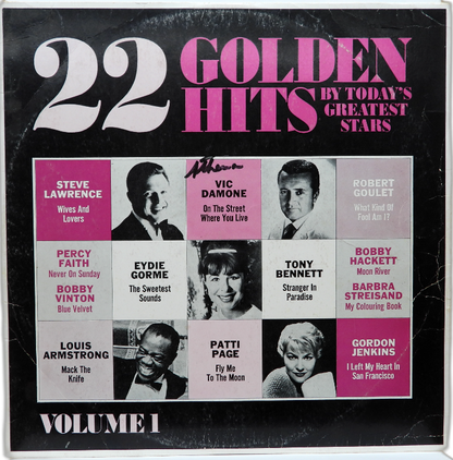 22 Golden Hits Volume 1 Vinyl Record Cbs Special Products