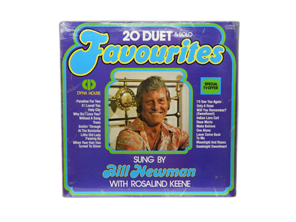 20 Duet & Solo Favourites Vinyl Record By Bill Newman & Rosalind Keene Dyna Hous
