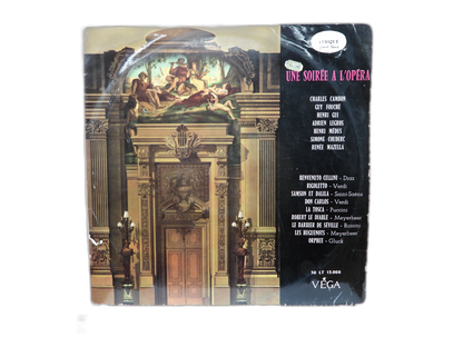 Une Soirée À L'opéra Vinyl Record Vega Label
