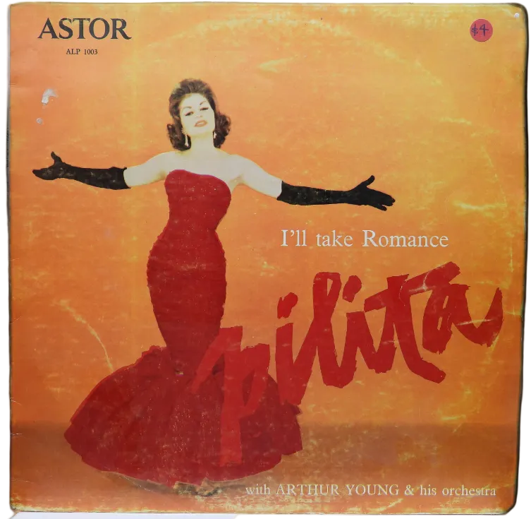 I'll Take Romance Pilita Vinyl Lp Astor Alp 1003
