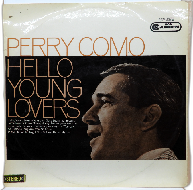 Perry Como Hello Young Lovers Vinyl Record Lp Rca Camden Cas 2122