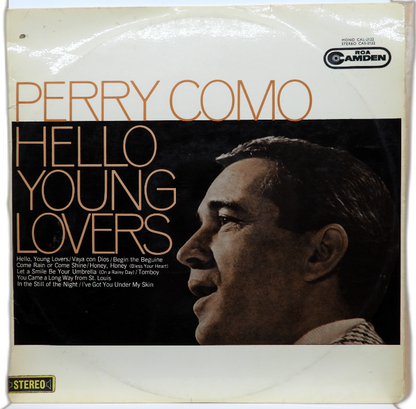 Perry Como Hello Young Lovers Vinyl Record Lp Rca Camden Cas 2122