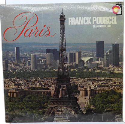 Franck Pourcel Grand Orchestre Paris Vinyl Lp Axis