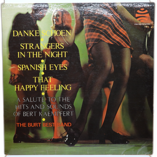Burt Best Plays Kaempfert Vinyl Lp International Artists