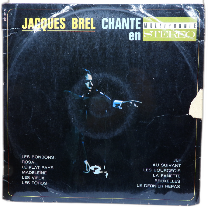Jacques Brel Chante En Stereo Vinyl Lp Barclay Bb 97