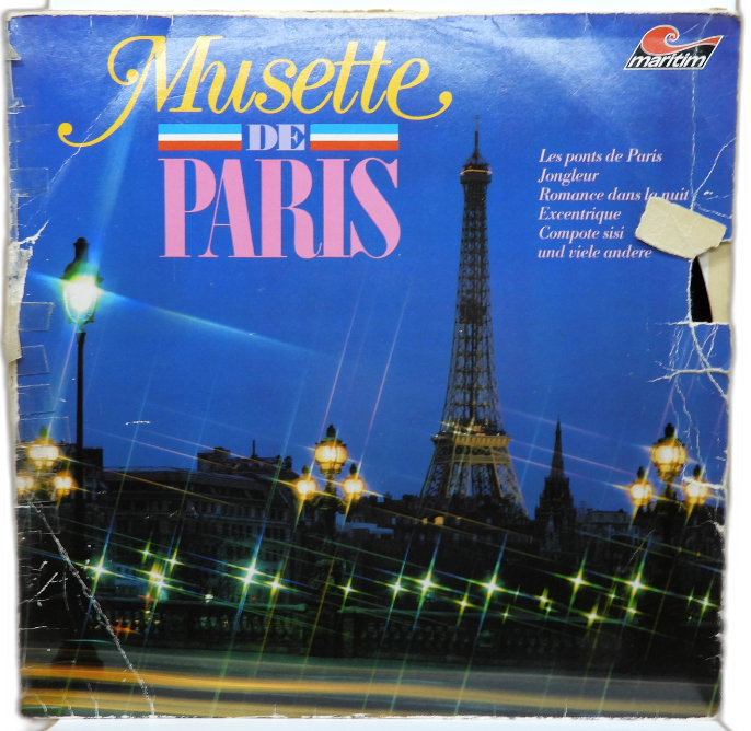 Musette De Paris Vinyl Record Lp Pierre Beaumont Maritim