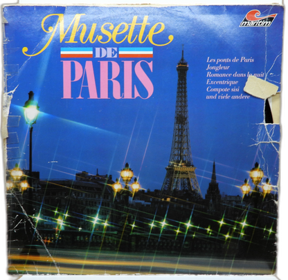 Musette De Paris Vinyl Record Lp Pierre Beaumont Maritim
