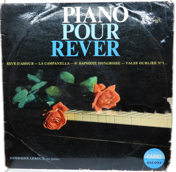 Piano Pour Rever Vinyl Record Capri 655024