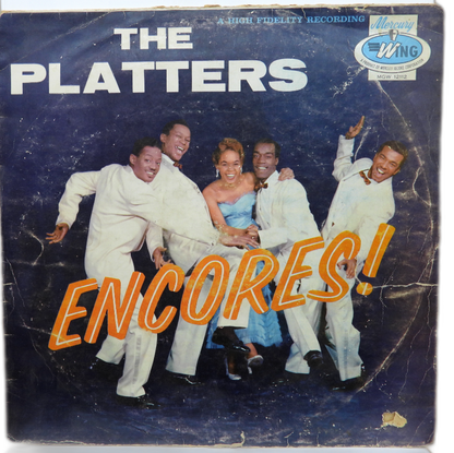 The Platters Encores Vinyl Record Mcw 12112 Mercury Wing