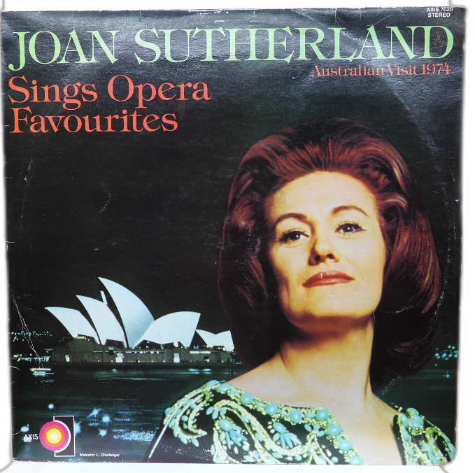 Joan Sutherland Opera Favourites Vinyl 1974 Axis 7020