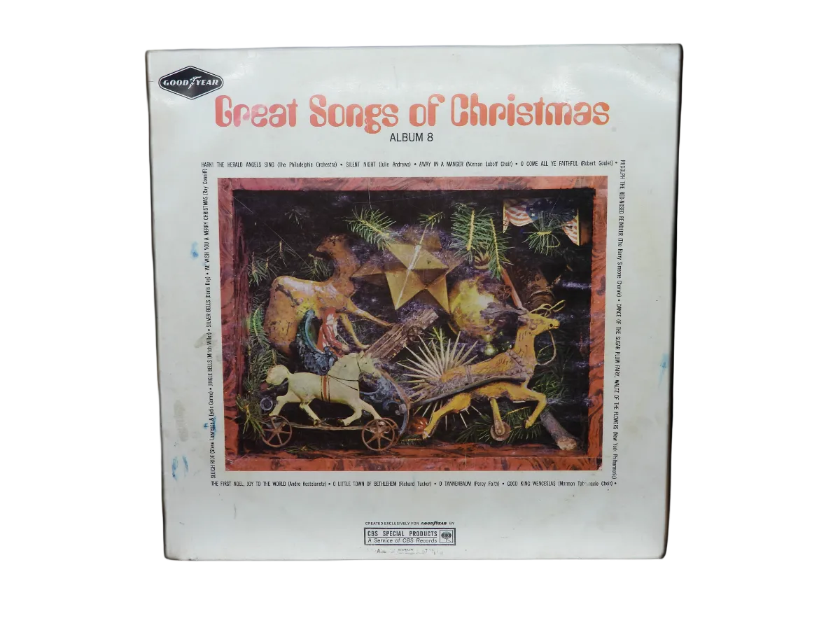 Goodyear Great Songs of Christmas Vinyl Record