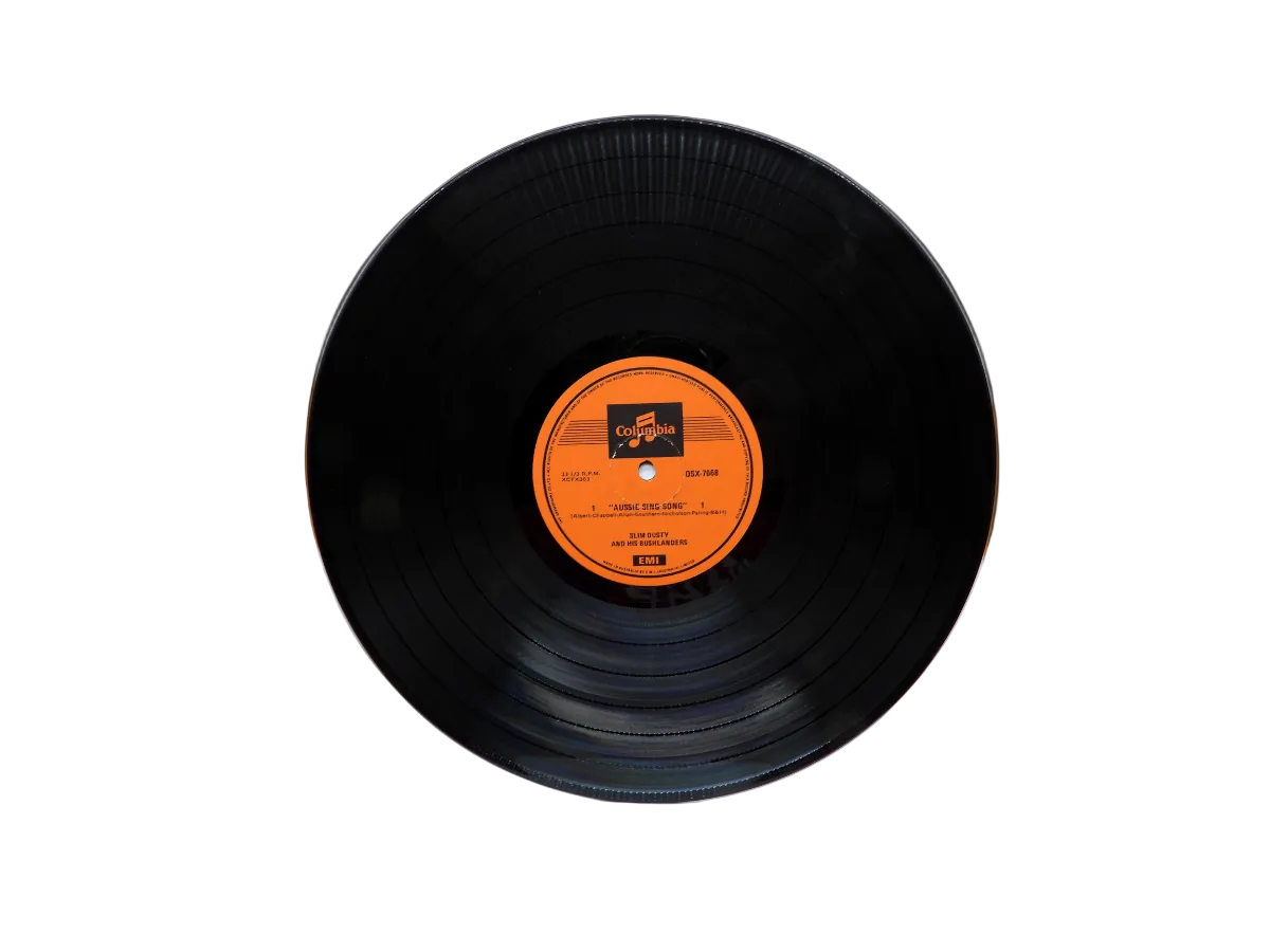 Slim Dusty Aussie Sing Song Vinyl Record Columbia Osx 7668