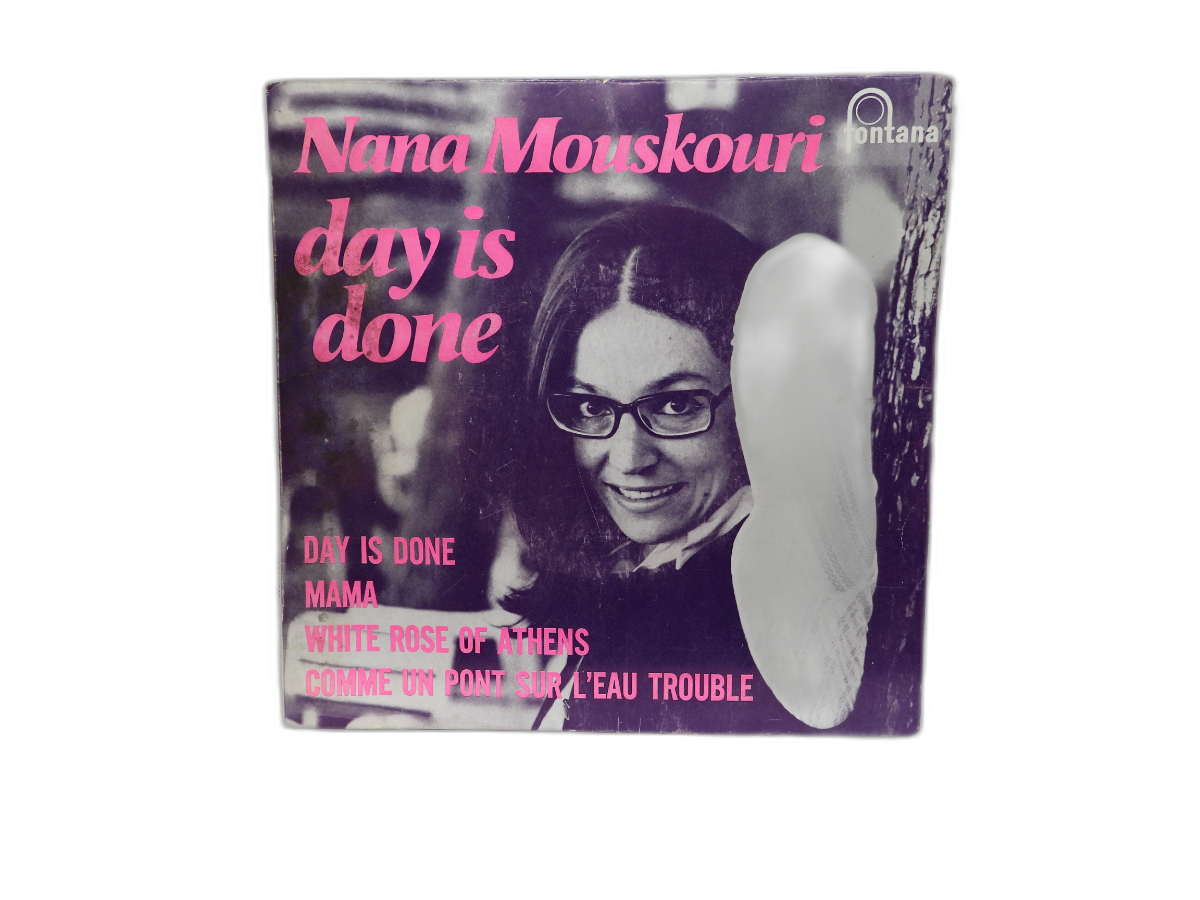 Day Is Done 45 Rpm Vinyl By Nana Mouskouri Fontana