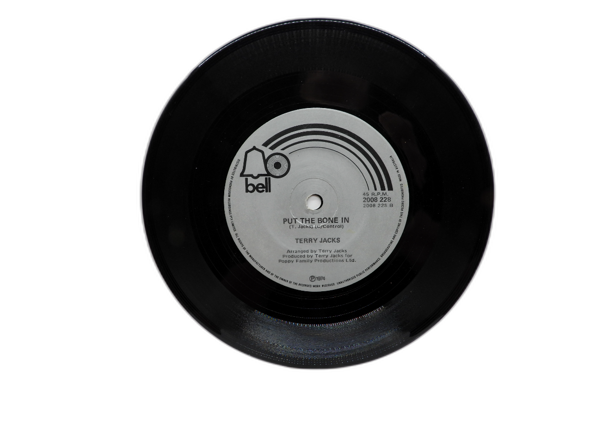 Terry Jacks Seasons in the Sun 45 Rpm Vinyl Bell
