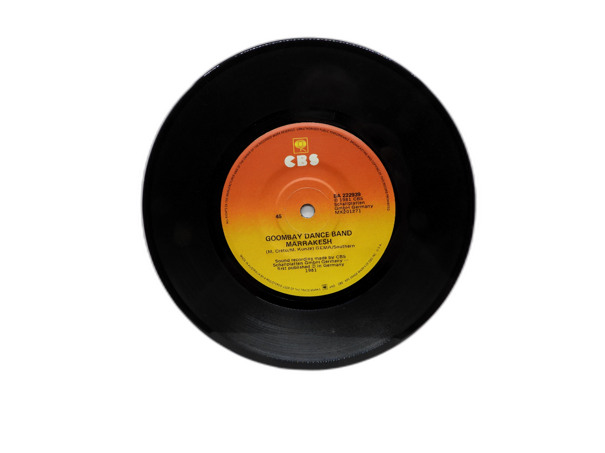 Goombay Dance Band Seven Tears / Marrakesh 7" Vinyl Single Cbs