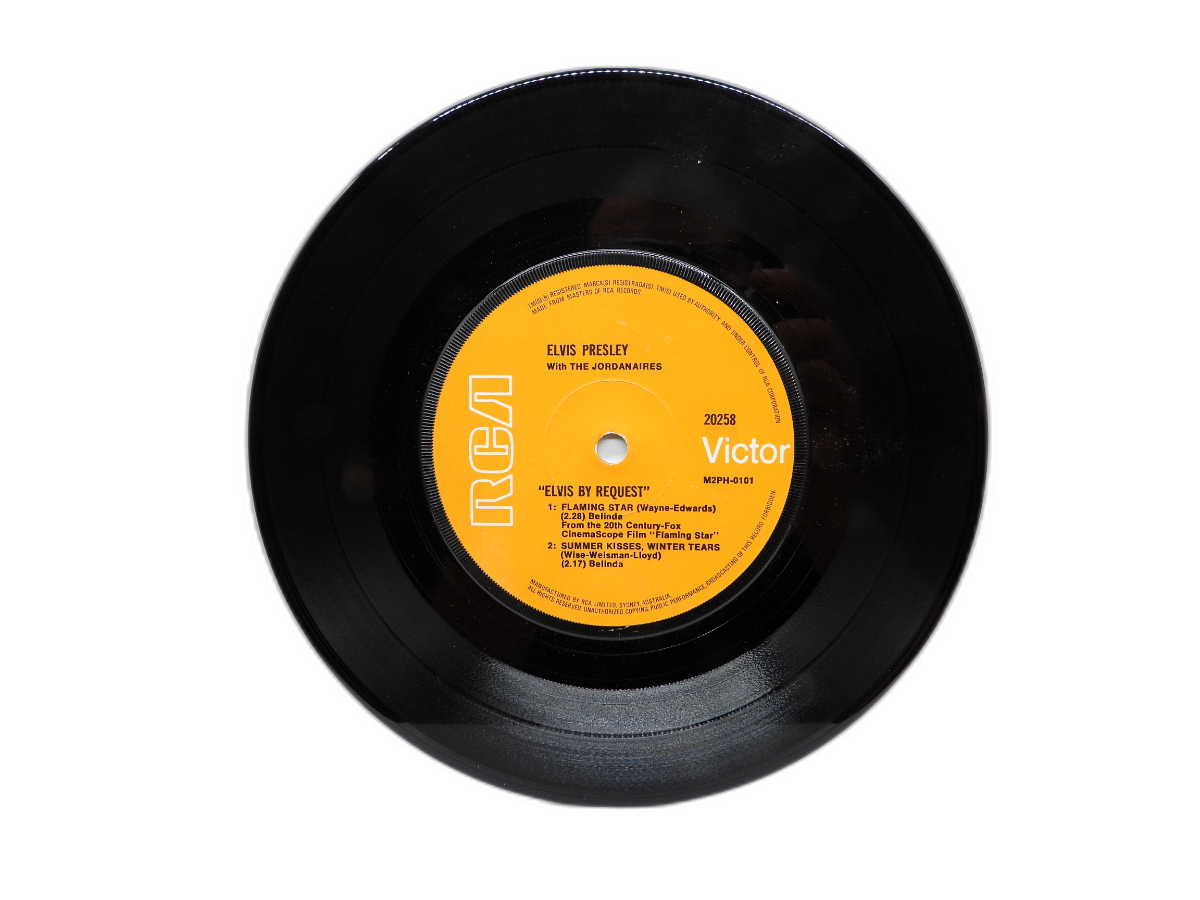 Elvis Presley Rca Victor 20258 By Request 45 Rpm Vinyl Record