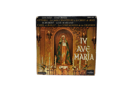 4 Ave Maria Columbia 45 Rpm Vinyl Record Esrf 1534