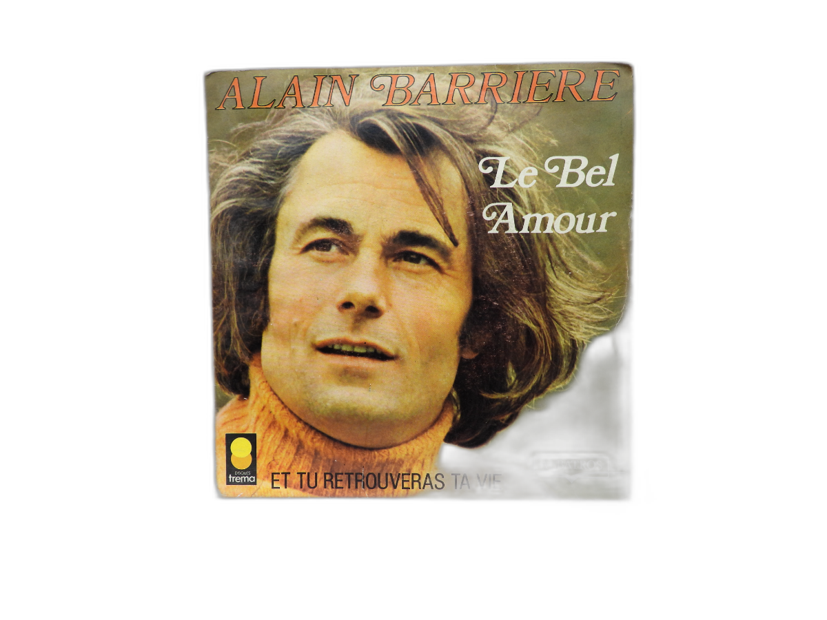 Alain Barriere Le Bel Amour 45 Rpm Vinyl Record Albatros